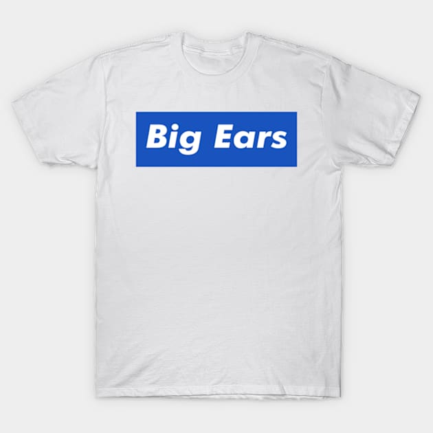 Big ears Box Logo T-Shirt by ART BY IIPRATMO